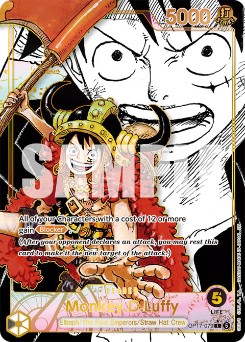 Monkey D. Luffy, Leader, manga parallel