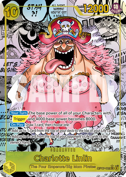 Charlotte Linlin, Super Rare, manga parallel