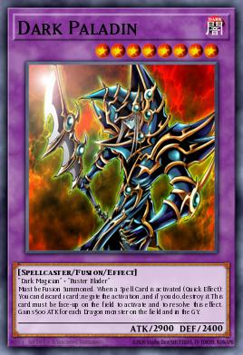 YGOPRODeck art for Dark Paladin. Not an Original Artwork Collection scan.